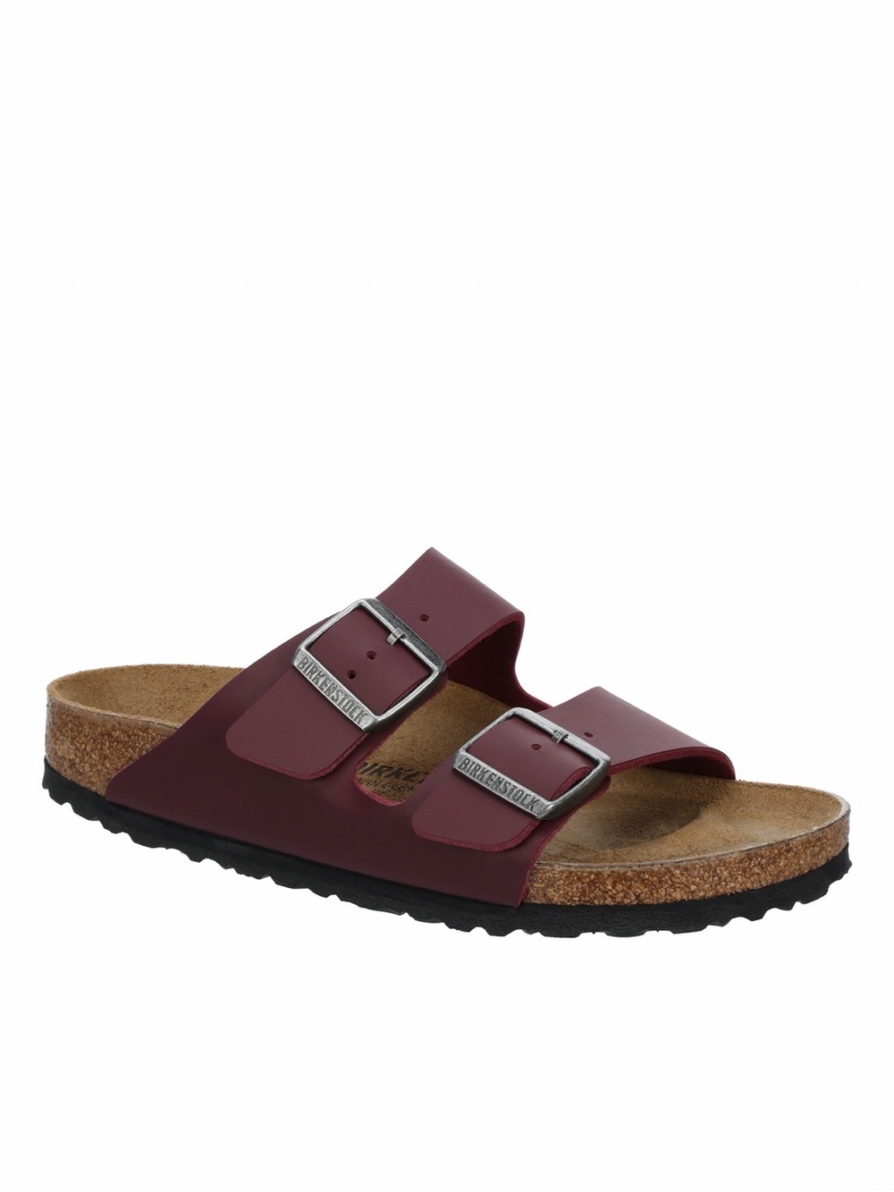 BRAND NEW Birkenstock Arizona Two-Strap Sandal in Burgundy